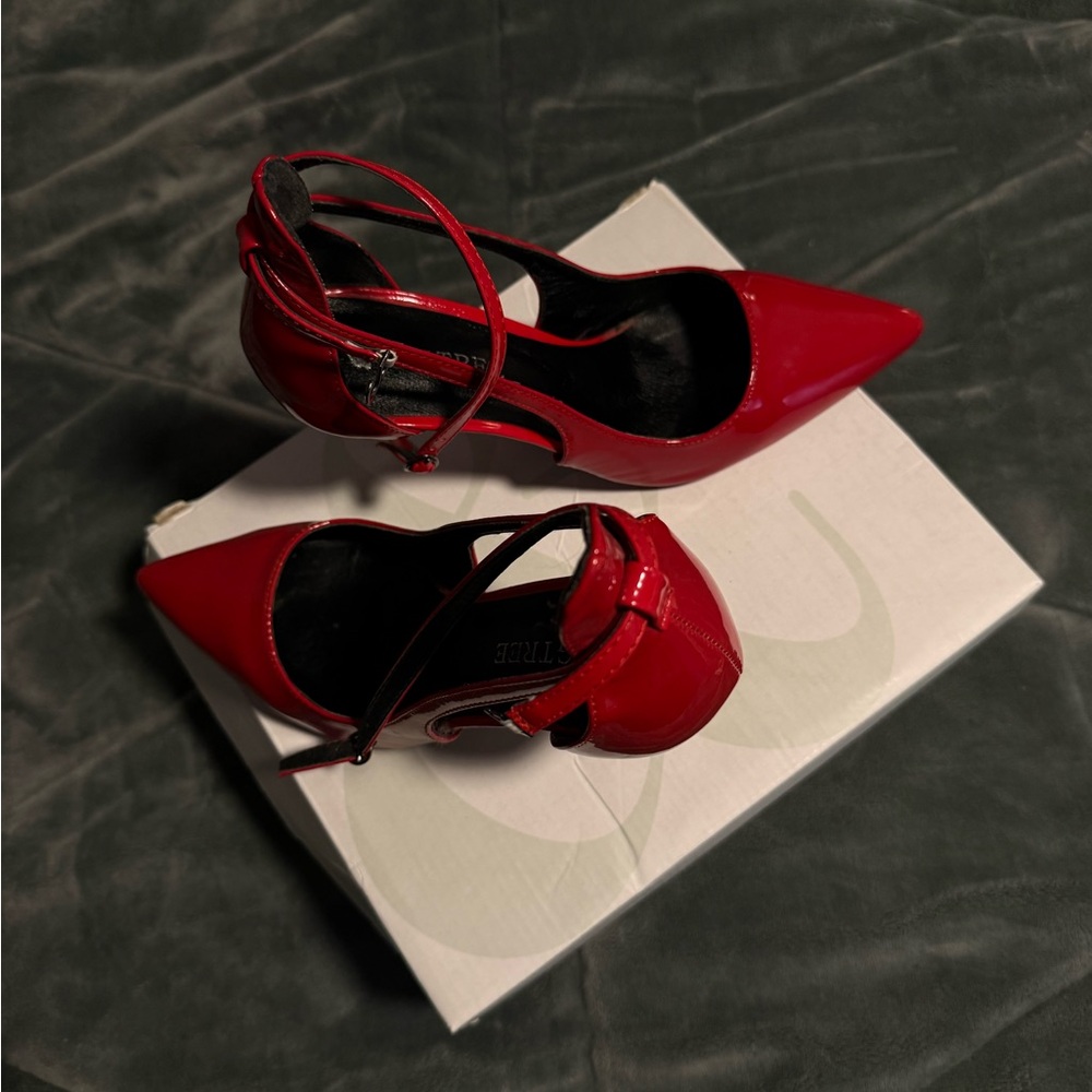Elegant Red Women's Heels
